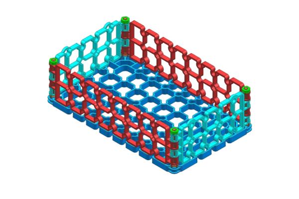 Custimized basket for water quenching