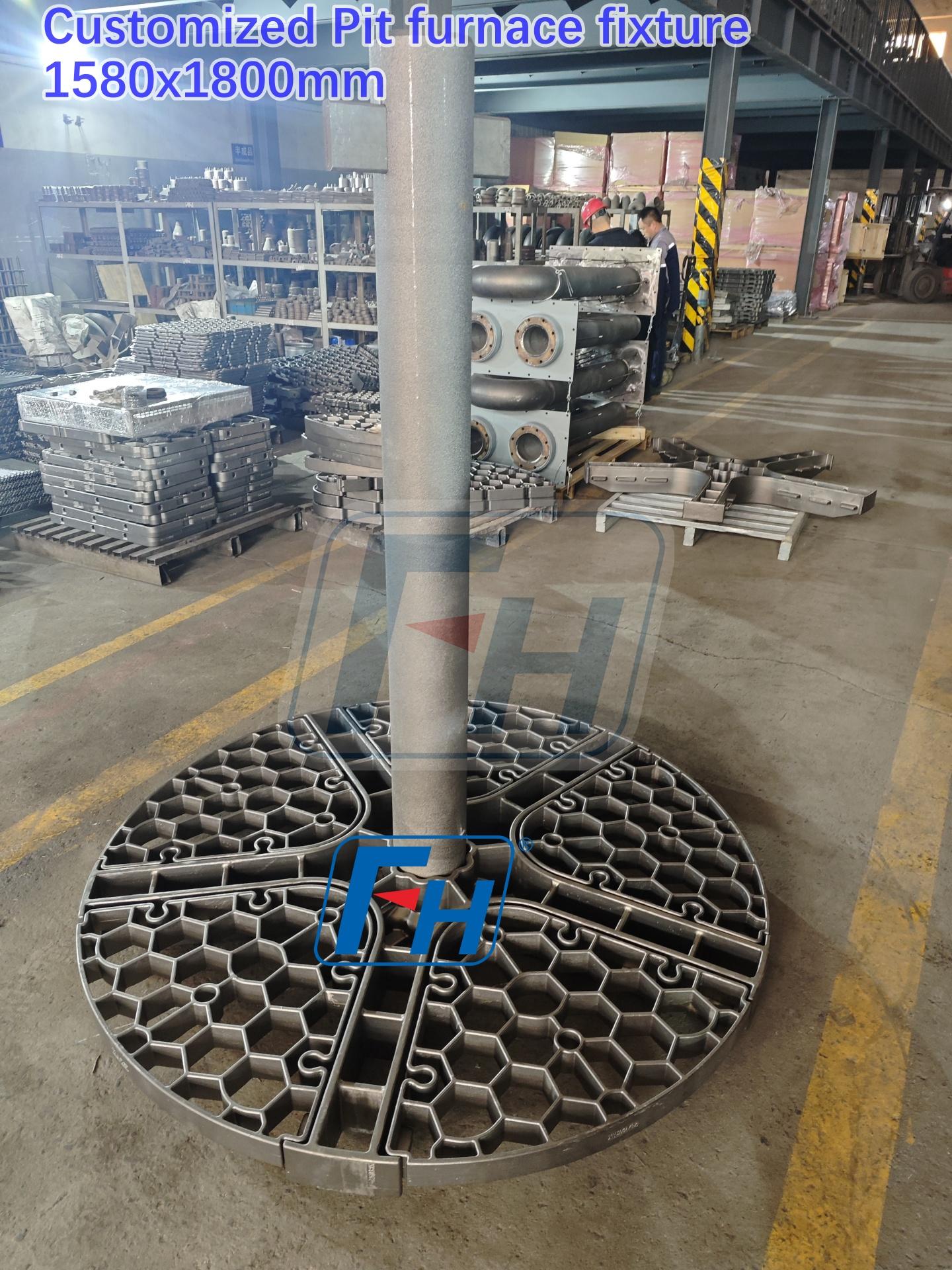Customized Pit Furnace Fixture  Dia.1580x1800mm