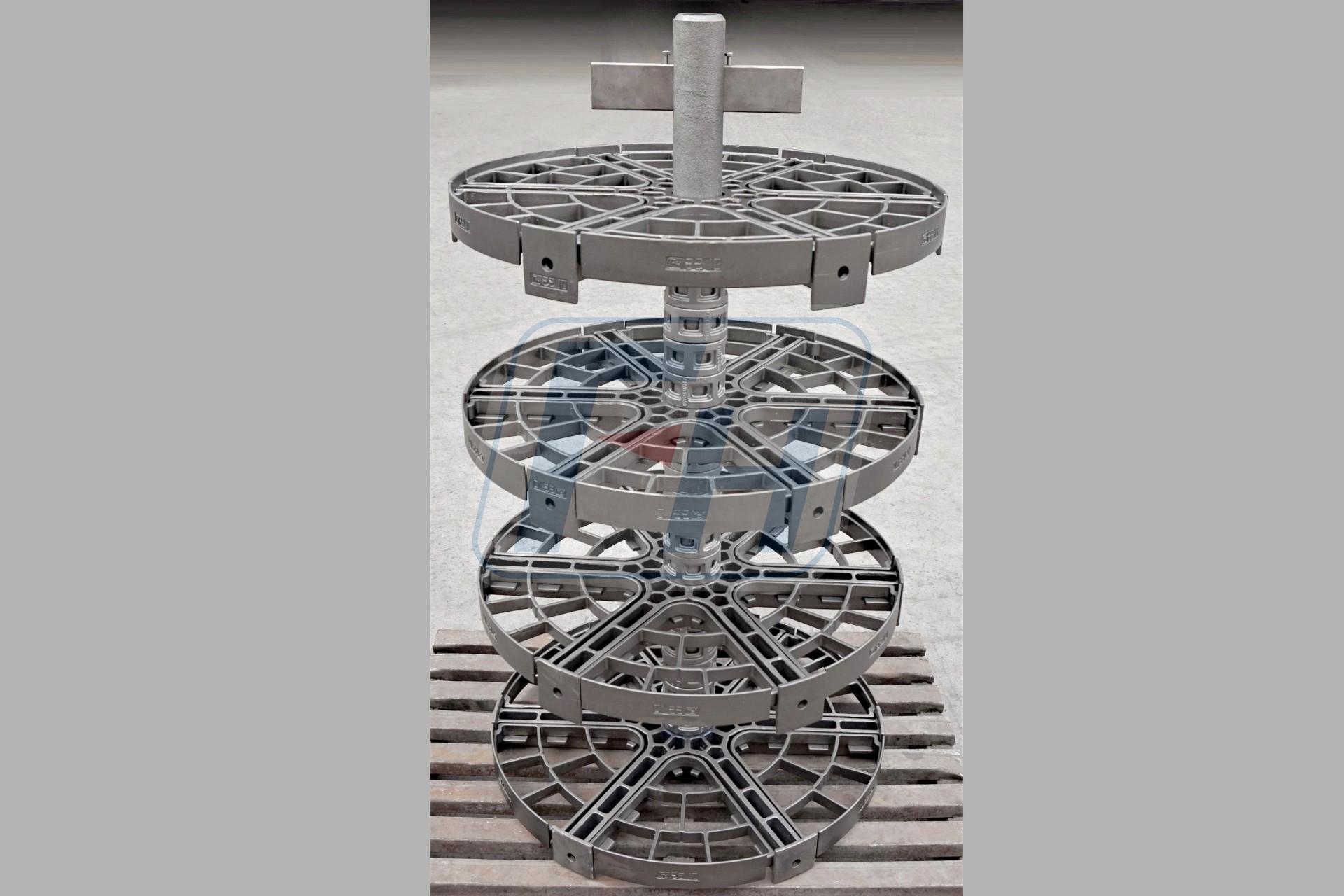 ∅880mm Pit Furnace Fixture for Normalization