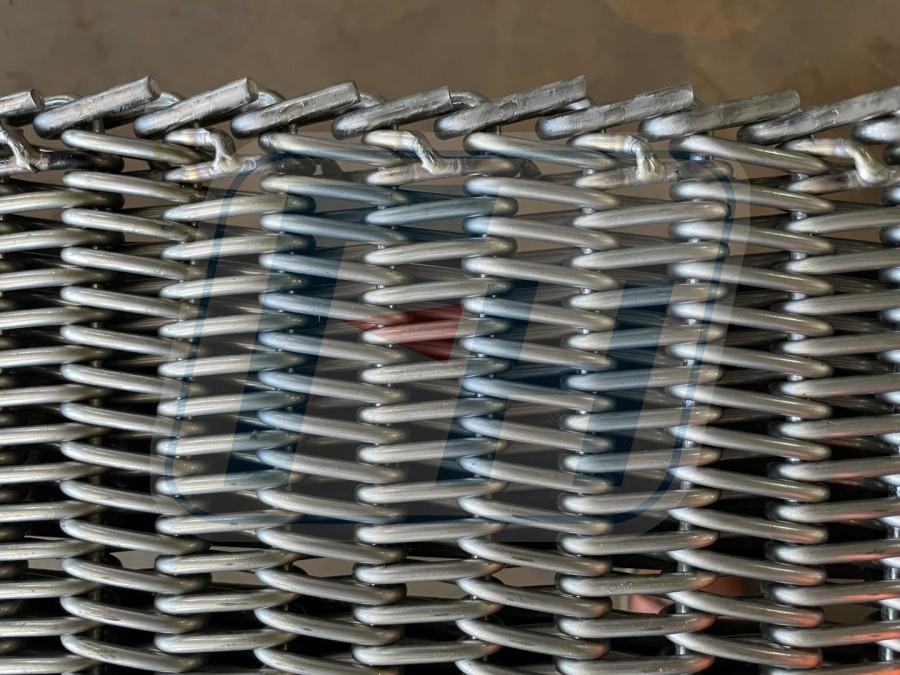 Wire mesh belts for sintering and brazing furnace